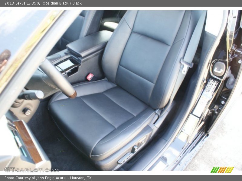 Obsidian Black / Black 2013 Lexus ES 350