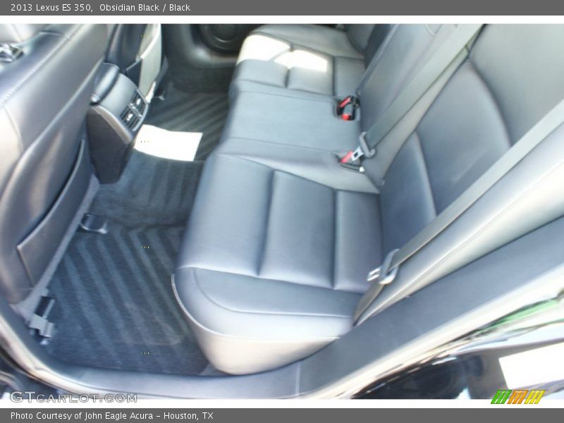 Obsidian Black / Black 2013 Lexus ES 350