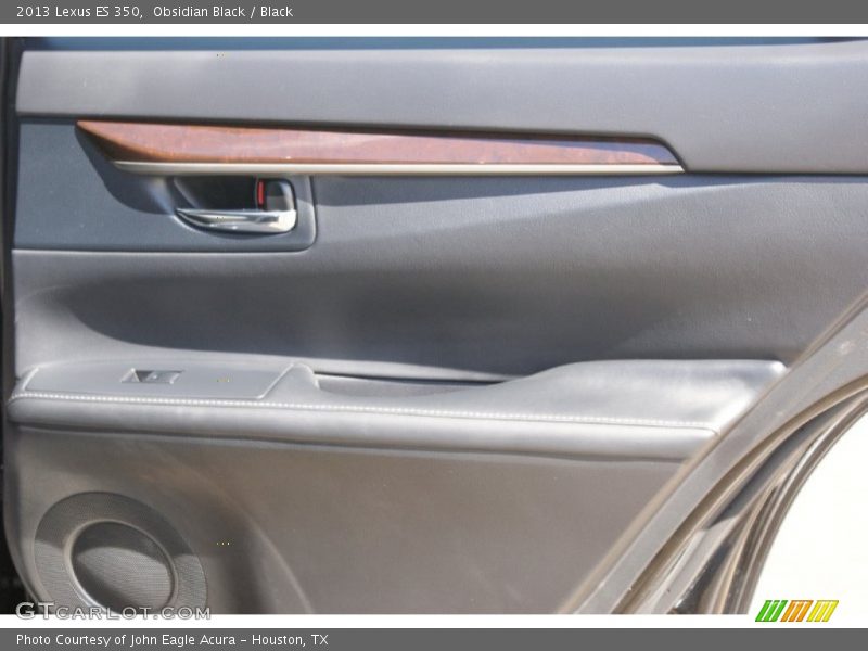 Obsidian Black / Black 2013 Lexus ES 350