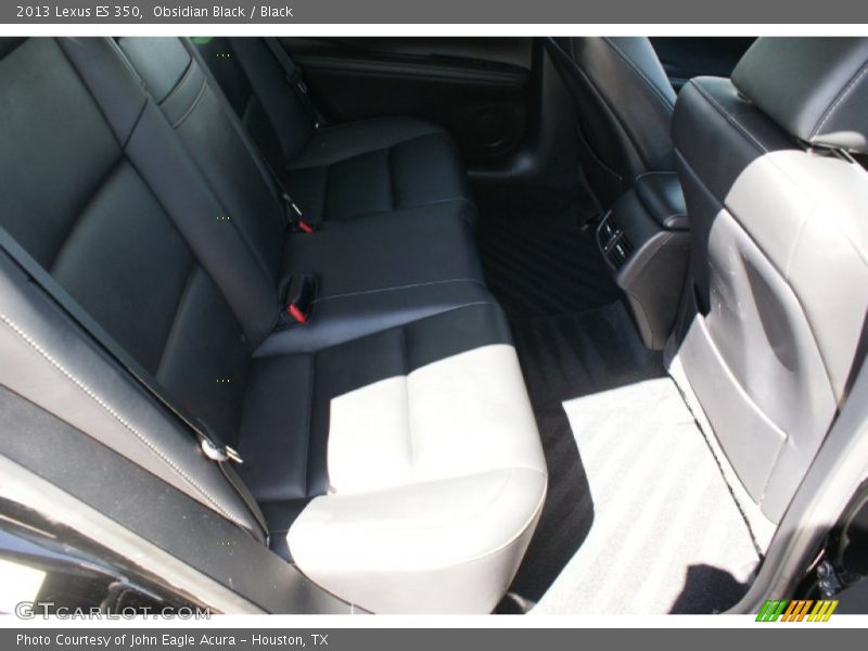Obsidian Black / Black 2013 Lexus ES 350