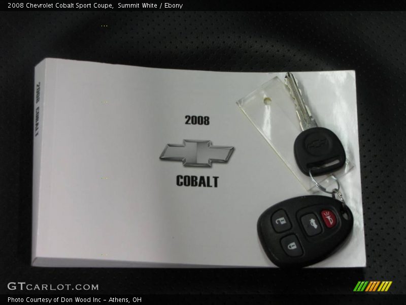 Summit White / Ebony 2008 Chevrolet Cobalt Sport Coupe