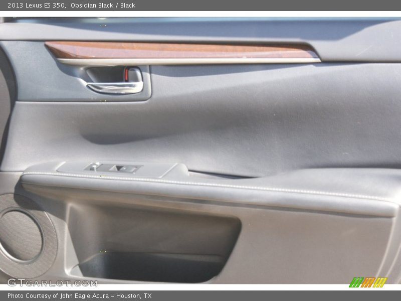 Obsidian Black / Black 2013 Lexus ES 350