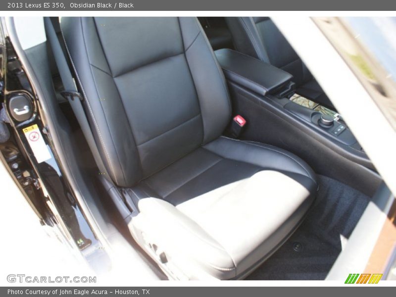 Obsidian Black / Black 2013 Lexus ES 350