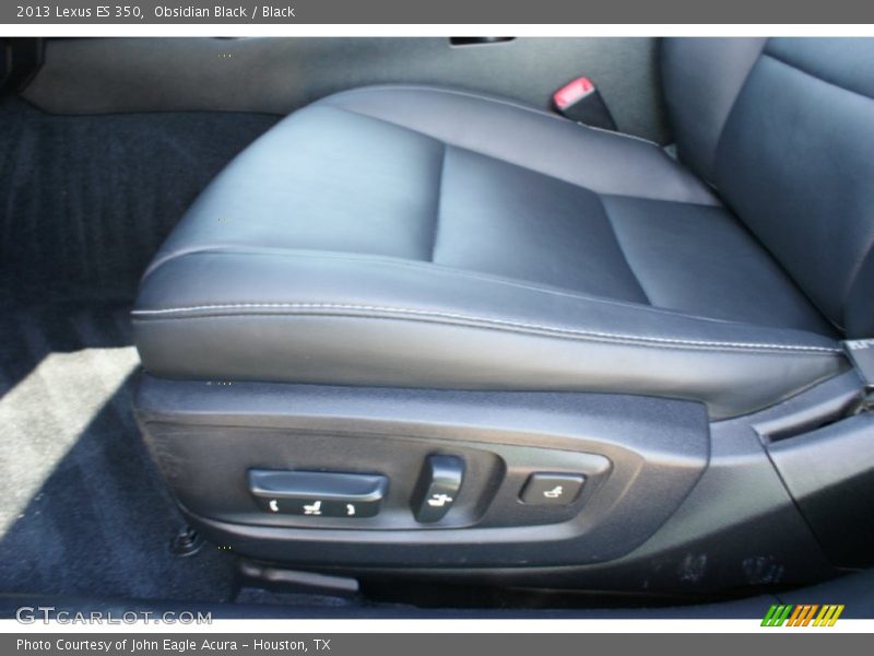 Obsidian Black / Black 2013 Lexus ES 350