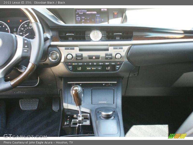 Obsidian Black / Black 2013 Lexus ES 350