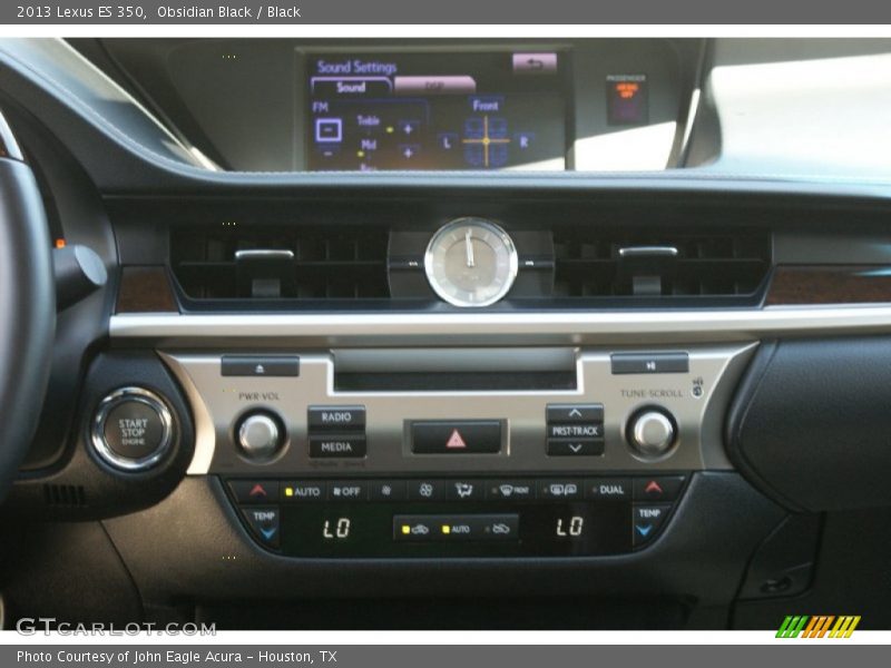 Obsidian Black / Black 2013 Lexus ES 350