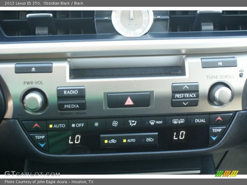 Obsidian Black / Black 2013 Lexus ES 350