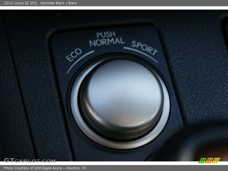 Obsidian Black / Black 2013 Lexus ES 350