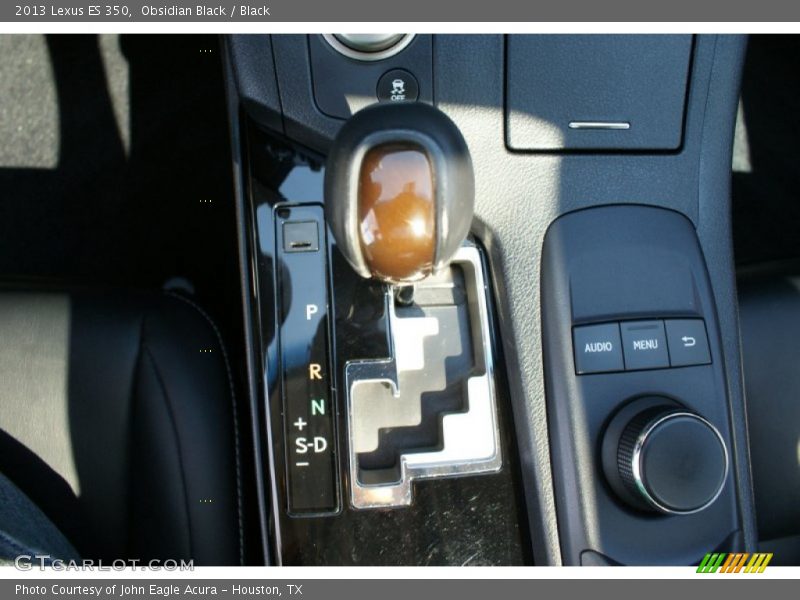 Obsidian Black / Black 2013 Lexus ES 350