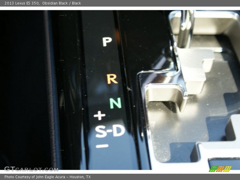 Obsidian Black / Black 2013 Lexus ES 350