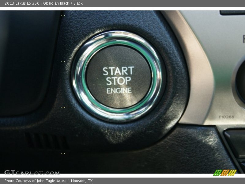 Obsidian Black / Black 2013 Lexus ES 350