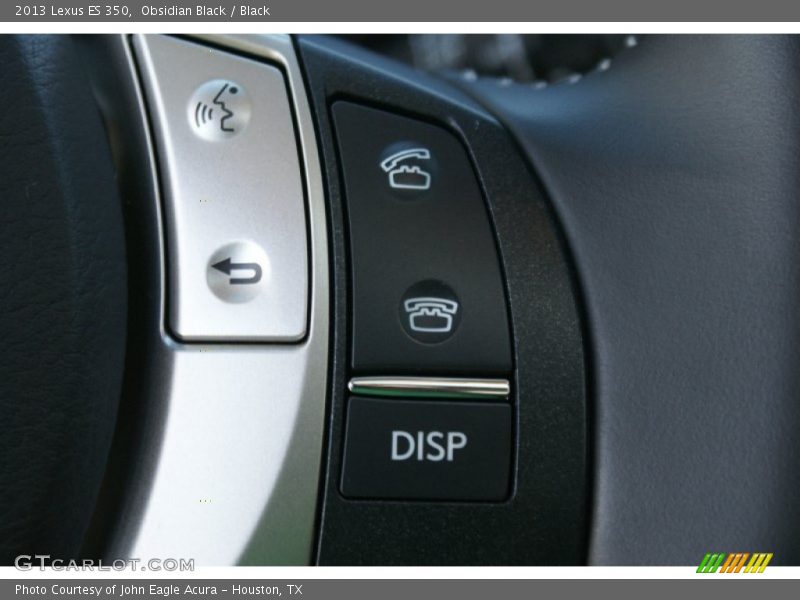 Obsidian Black / Black 2013 Lexus ES 350