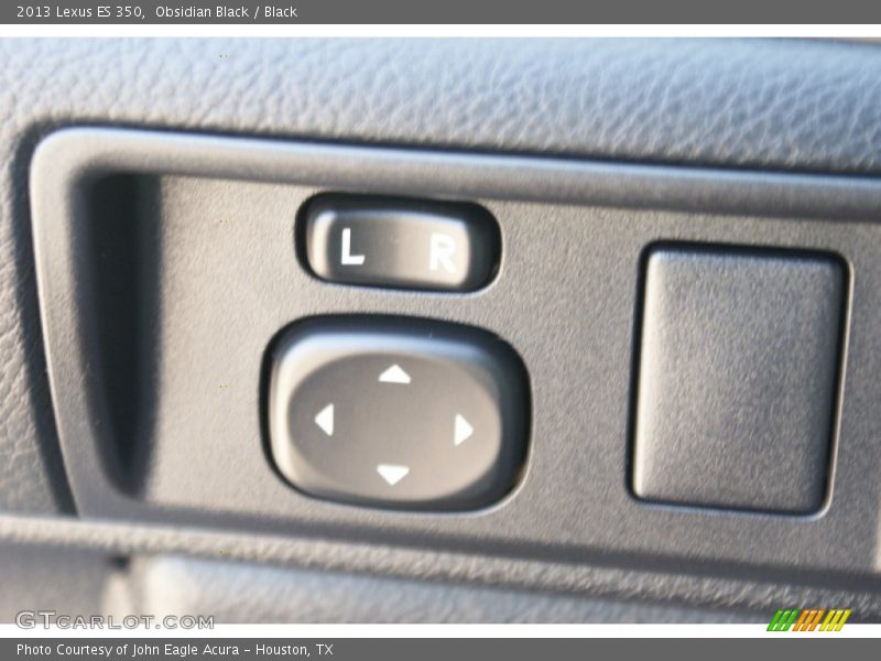 Obsidian Black / Black 2013 Lexus ES 350