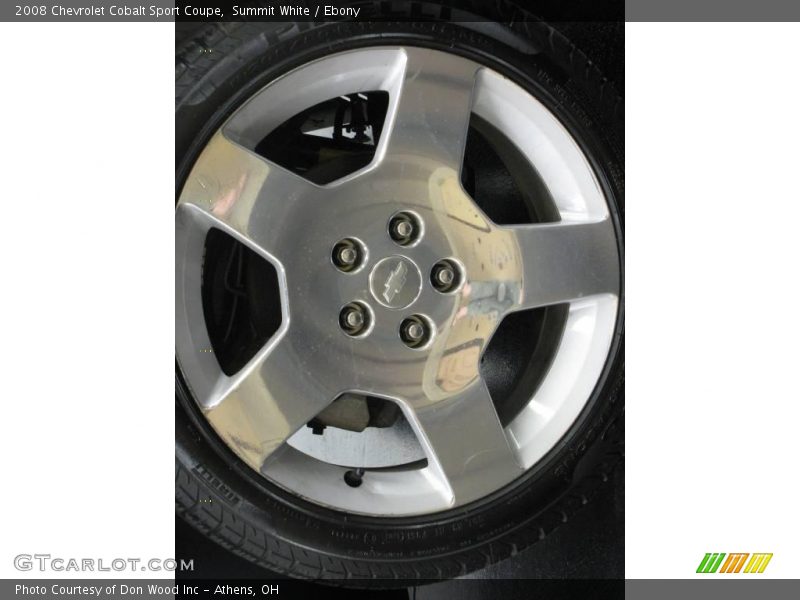 Summit White / Ebony 2008 Chevrolet Cobalt Sport Coupe