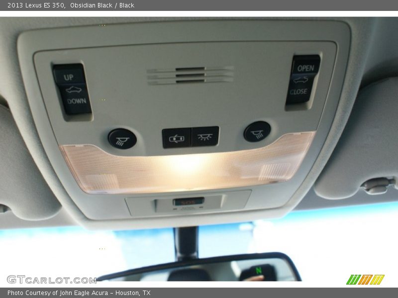 Obsidian Black / Black 2013 Lexus ES 350