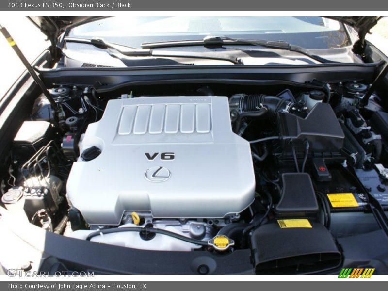 Obsidian Black / Black 2013 Lexus ES 350