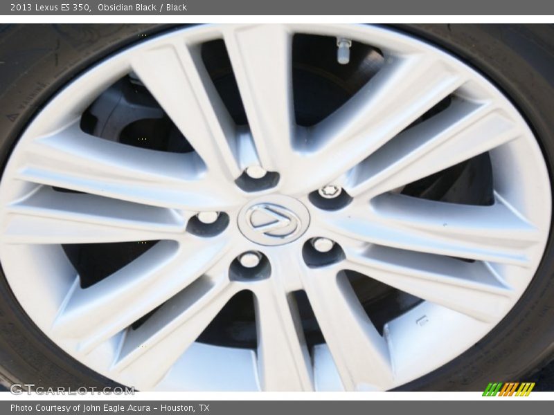 Obsidian Black / Black 2013 Lexus ES 350