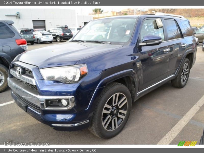 Nautical Blue Metallic / Black 2014 Toyota 4Runner Limited 4x4
