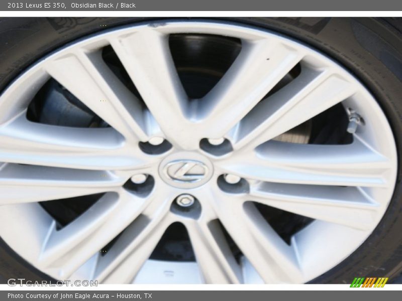 Obsidian Black / Black 2013 Lexus ES 350
