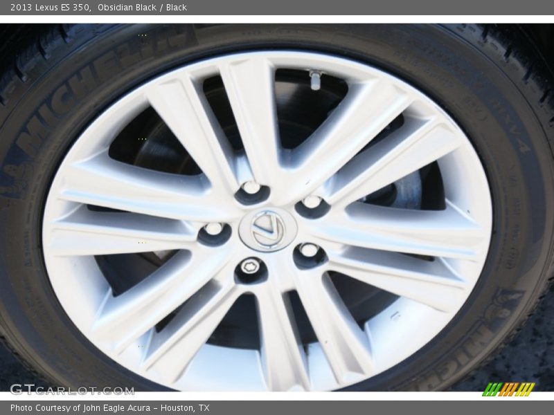 Obsidian Black / Black 2013 Lexus ES 350