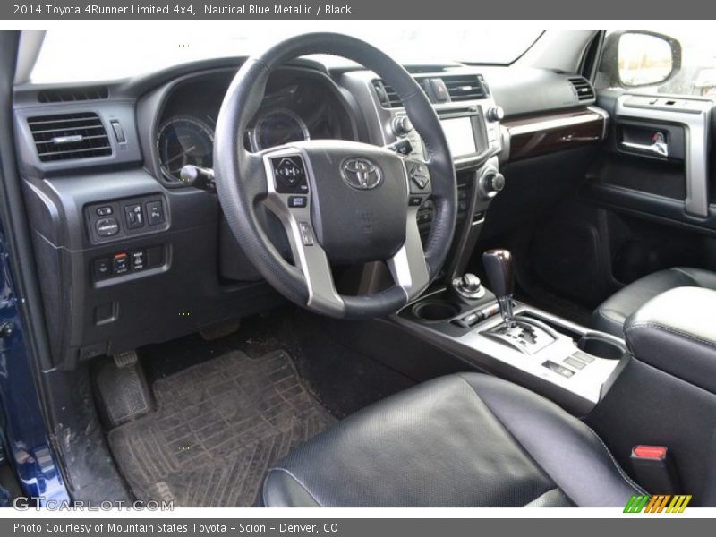 Nautical Blue Metallic / Black 2014 Toyota 4Runner Limited 4x4