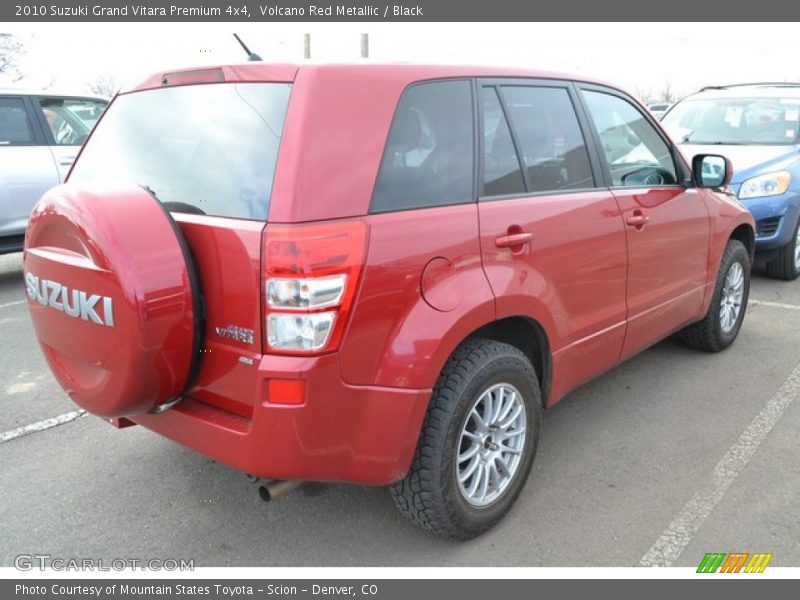 Volcano Red Metallic / Black 2010 Suzuki Grand Vitara Premium 4x4