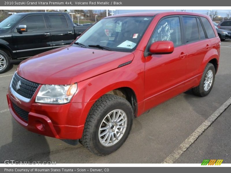 Volcano Red Metallic / Black 2010 Suzuki Grand Vitara Premium 4x4