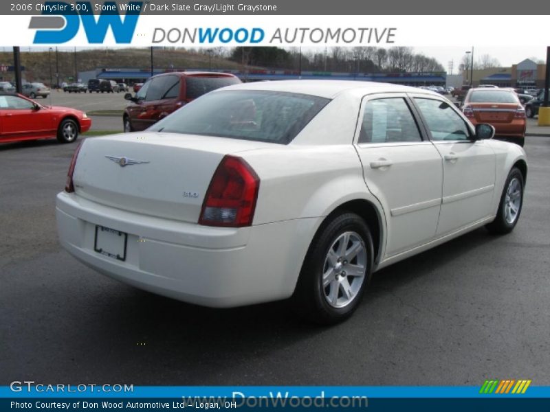 Stone White / Dark Slate Gray/Light Graystone 2006 Chrysler 300