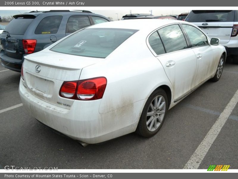 Crystal White / Ash Gray 2006 Lexus GS 300