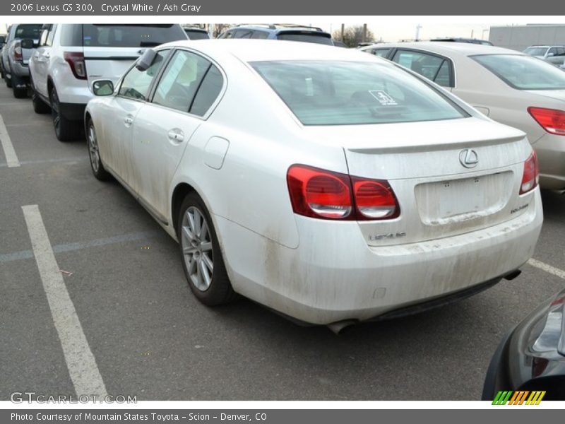 Crystal White / Ash Gray 2006 Lexus GS 300