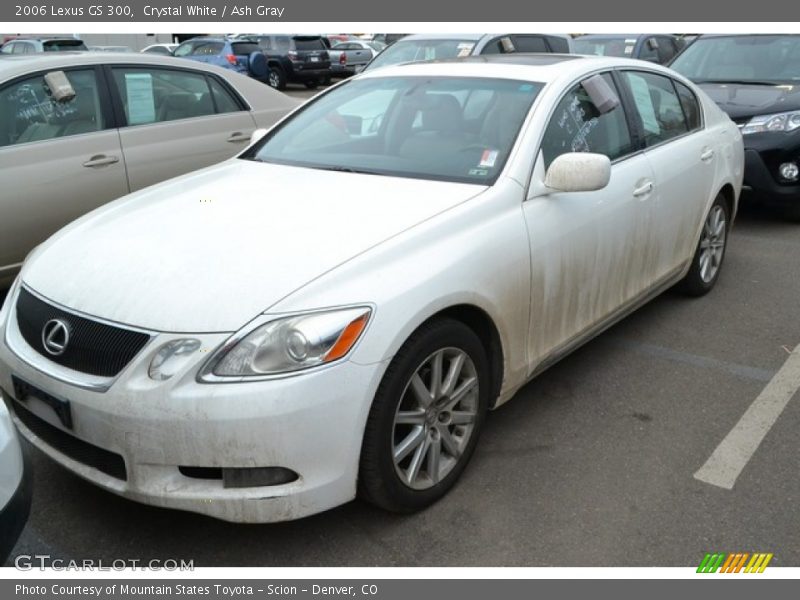 Crystal White / Ash Gray 2006 Lexus GS 300