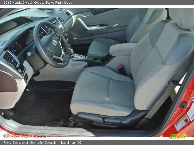 Rallye Red / Black 2013 Honda Civic LX Coupe