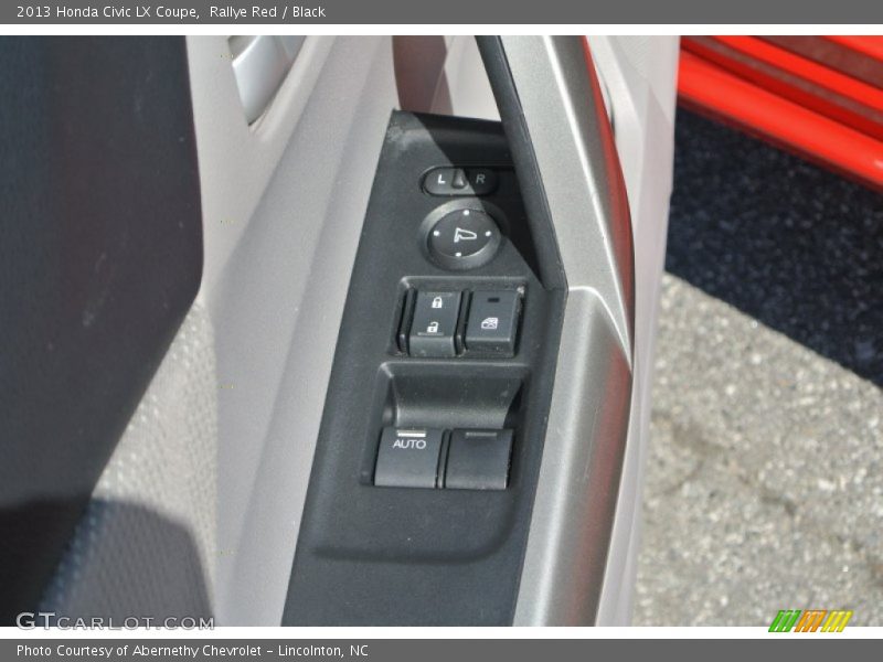 Rallye Red / Black 2013 Honda Civic LX Coupe