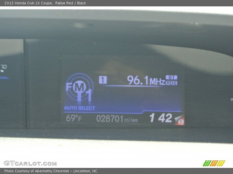 Rallye Red / Black 2013 Honda Civic LX Coupe
