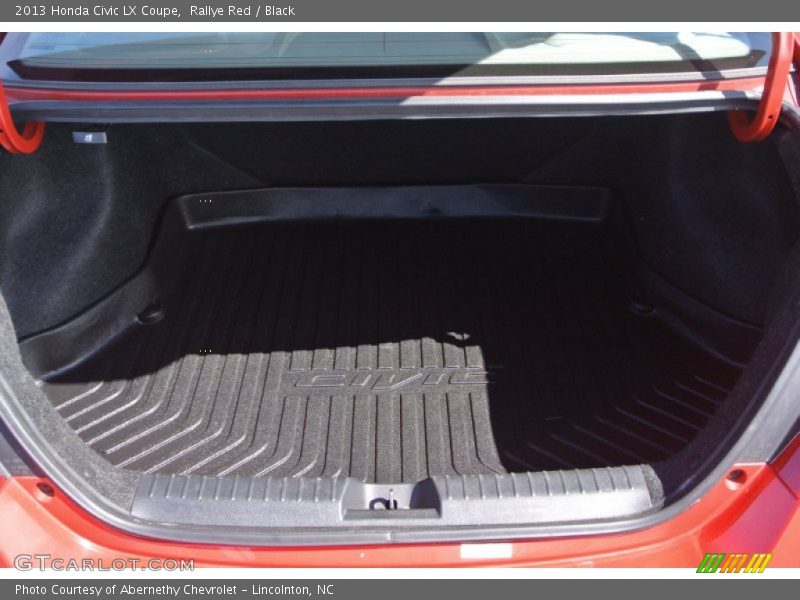Rallye Red / Black 2013 Honda Civic LX Coupe