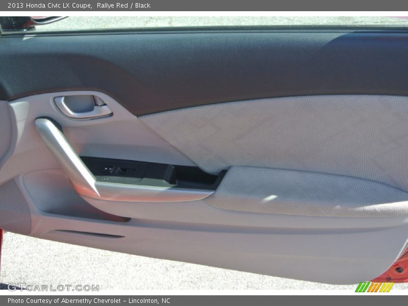 Rallye Red / Black 2013 Honda Civic LX Coupe