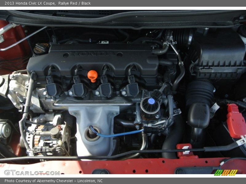 Rallye Red / Black 2013 Honda Civic LX Coupe