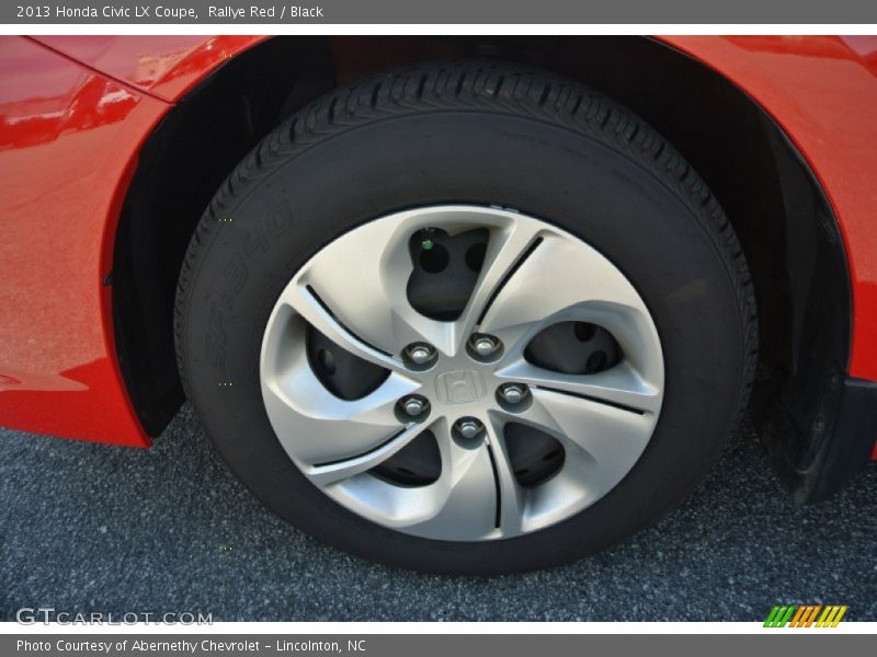 Rallye Red / Black 2013 Honda Civic LX Coupe