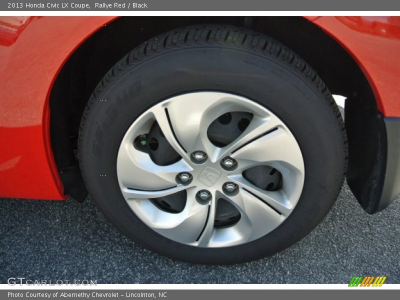 Rallye Red / Black 2013 Honda Civic LX Coupe