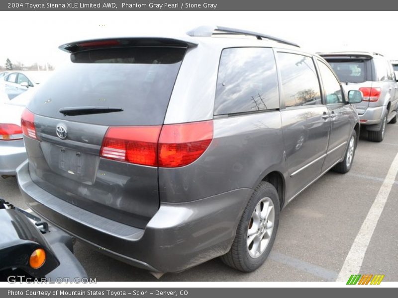 Phantom Gray Pearl / Stone Gray 2004 Toyota Sienna XLE Limited AWD