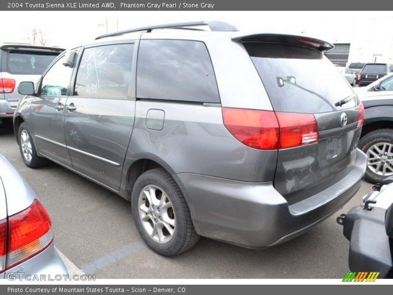 Phantom Gray Pearl / Stone Gray 2004 Toyota Sienna XLE Limited AWD