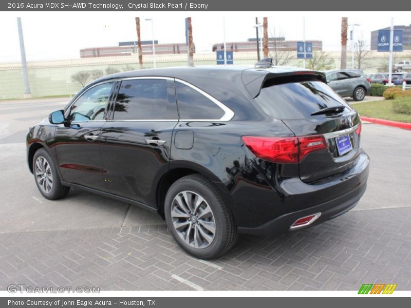 Crystal Black Pearl / Ebony 2016 Acura MDX SH-AWD Technology