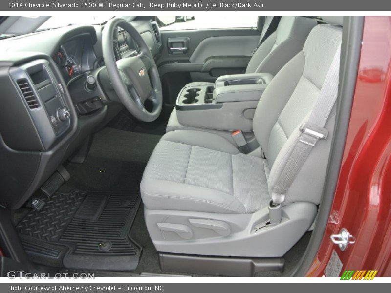 Deep Ruby Metallic / Jet Black/Dark Ash 2014 Chevrolet Silverado 1500 WT Regular Cab