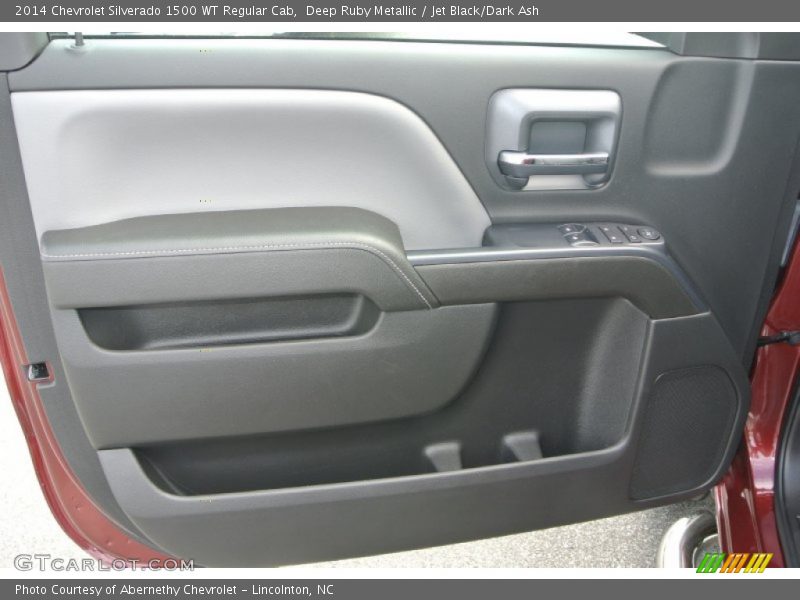 Deep Ruby Metallic / Jet Black/Dark Ash 2014 Chevrolet Silverado 1500 WT Regular Cab