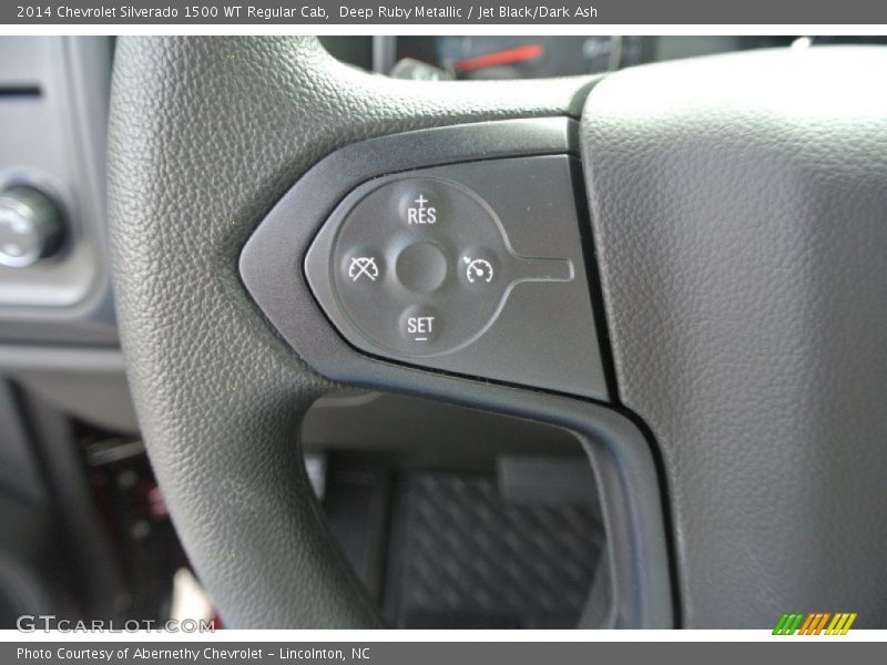 Deep Ruby Metallic / Jet Black/Dark Ash 2014 Chevrolet Silverado 1500 WT Regular Cab