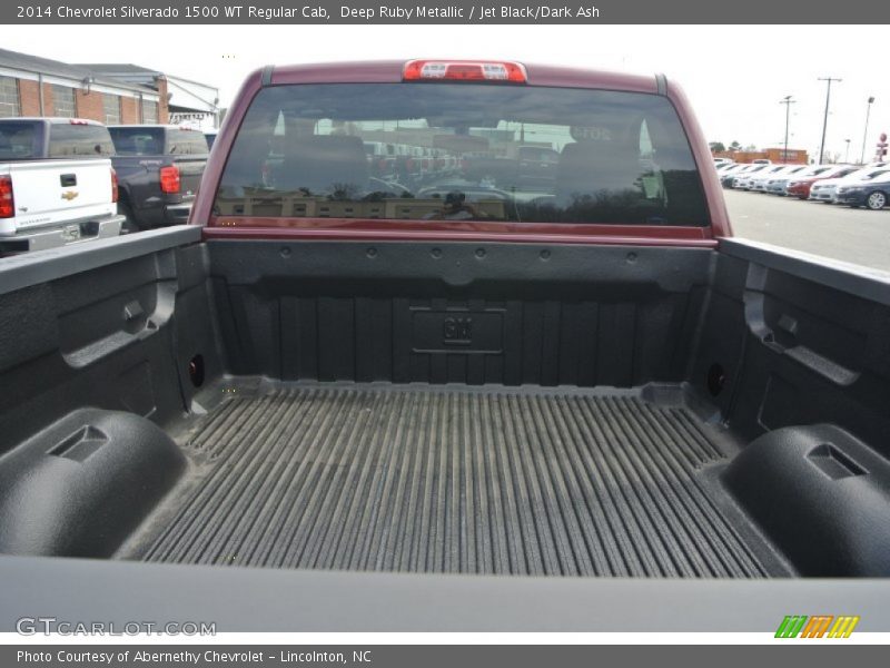Deep Ruby Metallic / Jet Black/Dark Ash 2014 Chevrolet Silverado 1500 WT Regular Cab
