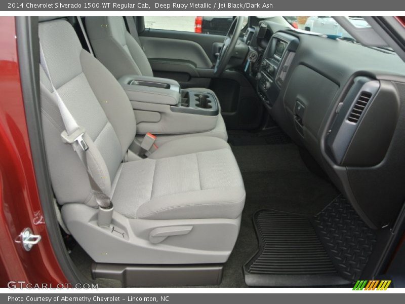 Deep Ruby Metallic / Jet Black/Dark Ash 2014 Chevrolet Silverado 1500 WT Regular Cab