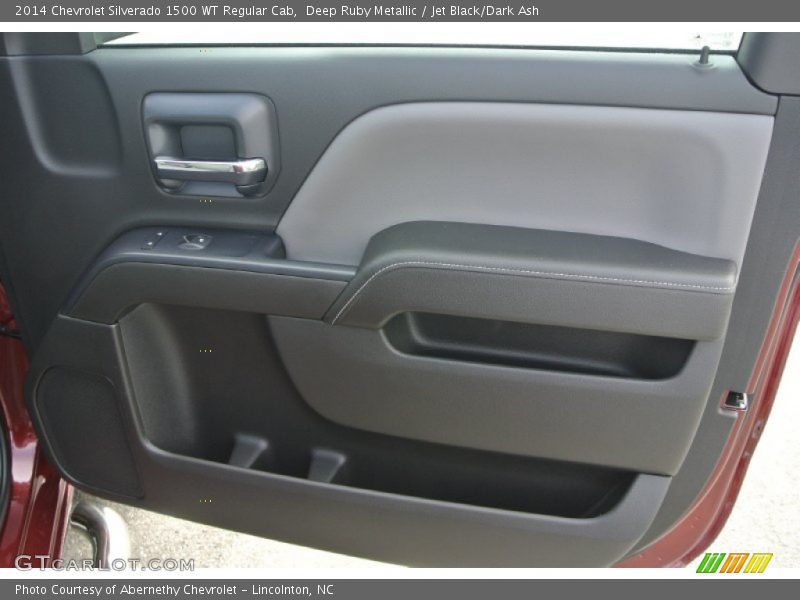 Deep Ruby Metallic / Jet Black/Dark Ash 2014 Chevrolet Silverado 1500 WT Regular Cab