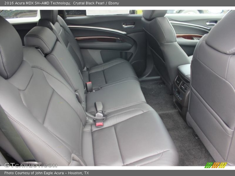 Crystal Black Pearl / Ebony 2016 Acura MDX SH-AWD Technology