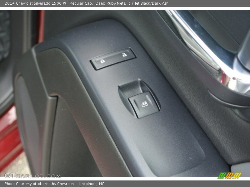 Deep Ruby Metallic / Jet Black/Dark Ash 2014 Chevrolet Silverado 1500 WT Regular Cab